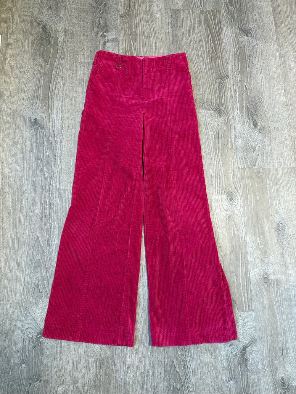 Anthropologie Wide-Wale Corduroy Trousers size 27 - Picture 6 of 6